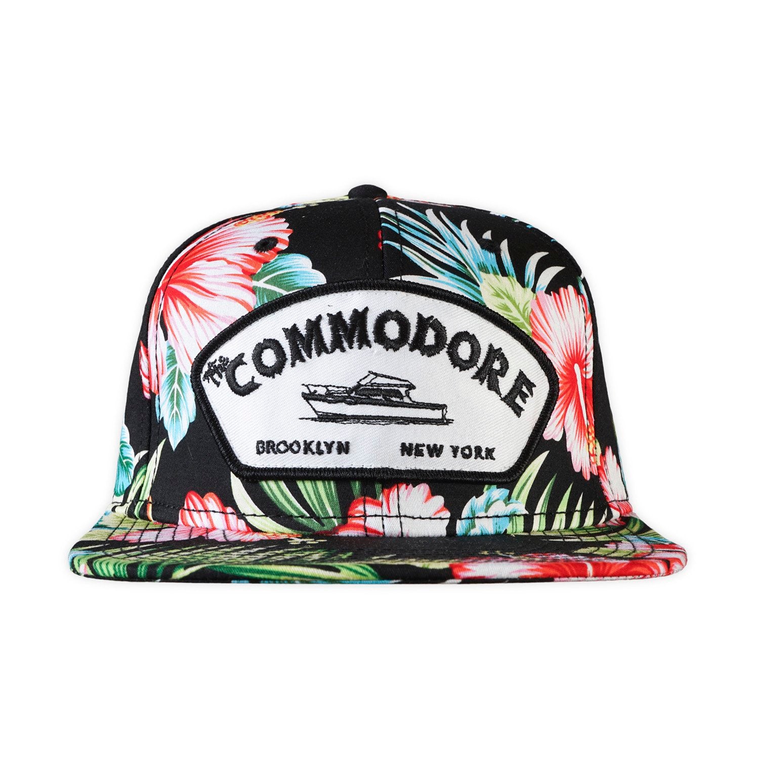 The Commodore Floral Patch ball cap