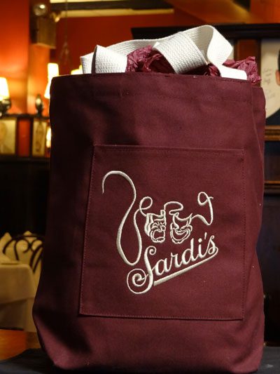 Sardi's Tote Bag