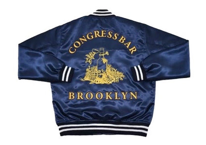 Congress Bar Satin Bomber