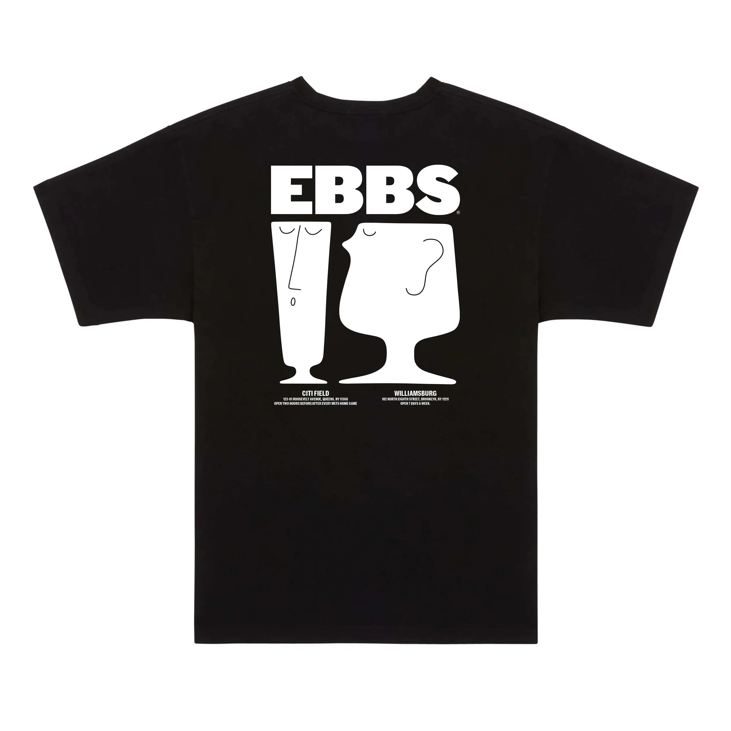 Ebbs Pilsner Tee Black