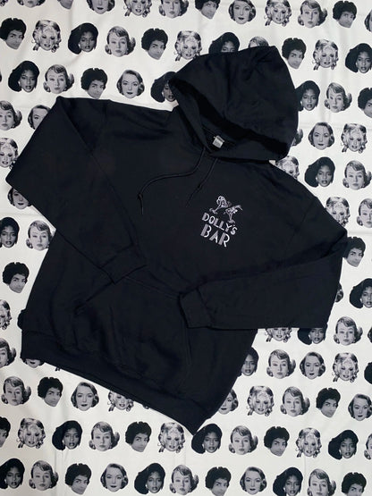 Dolly's Swing & Dive Black Snow Bunnies Hoodie