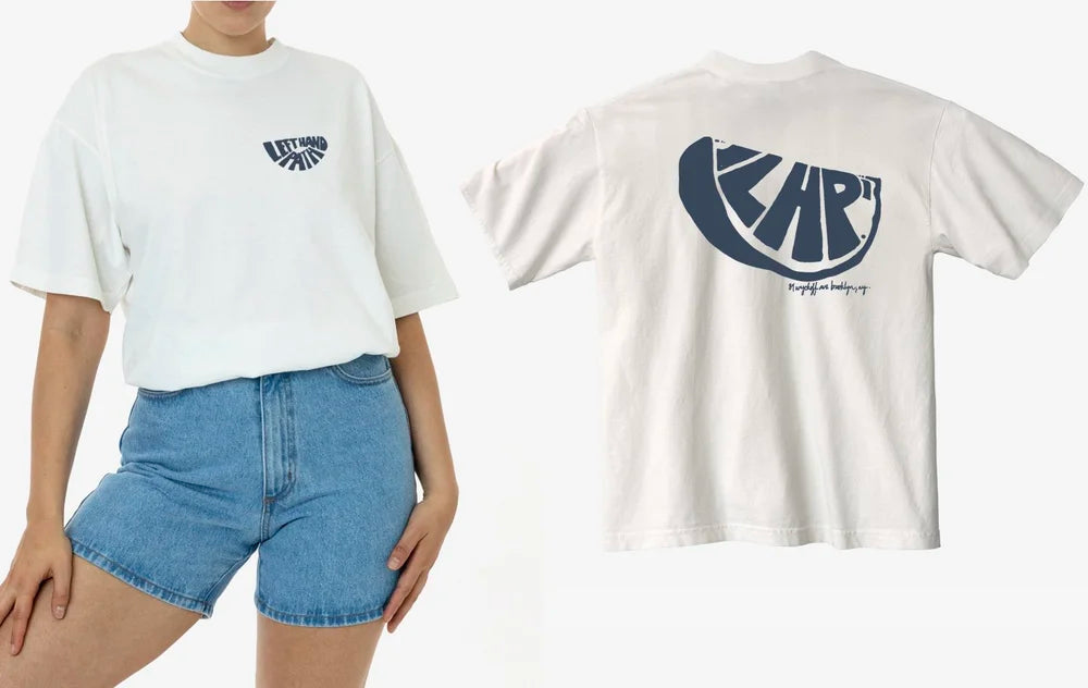 Left Hand Path Fruit Slice Tee - Off White
