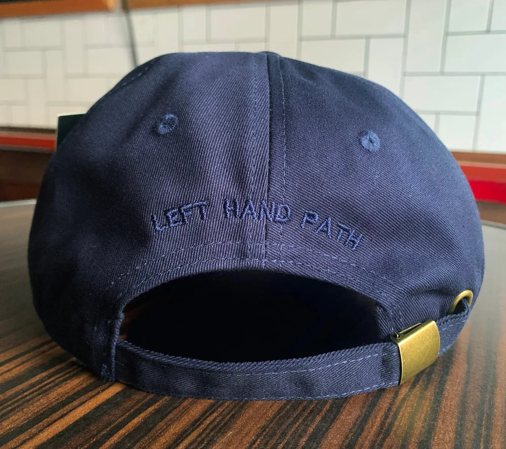 Left Hand Path 6 Panel Ball Cap - Navy