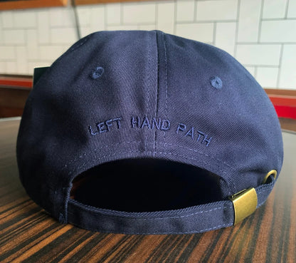 Left Hand Path 6 Panel Ball Cap - Navy