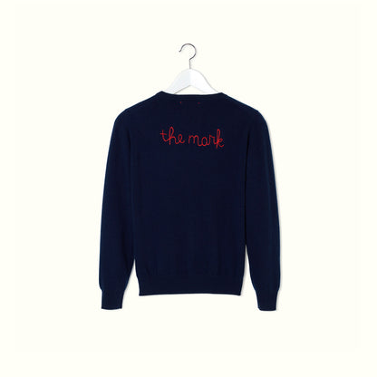 The Mark x Lingua Franca Cashmere Sweater