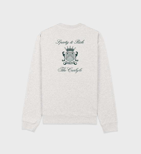 The Carlyle Crest Crewneck