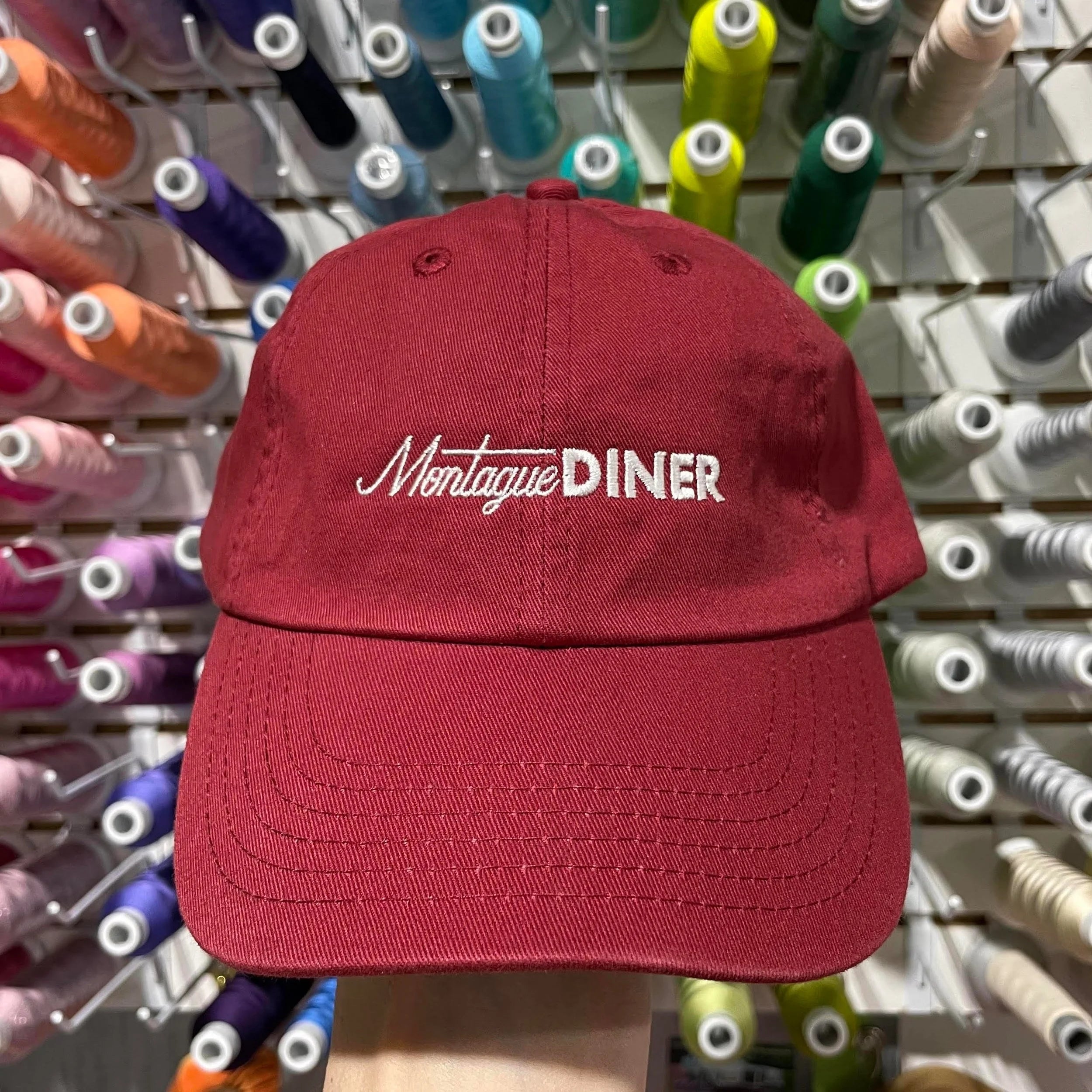 Montague Diner Cardinal Red Hat