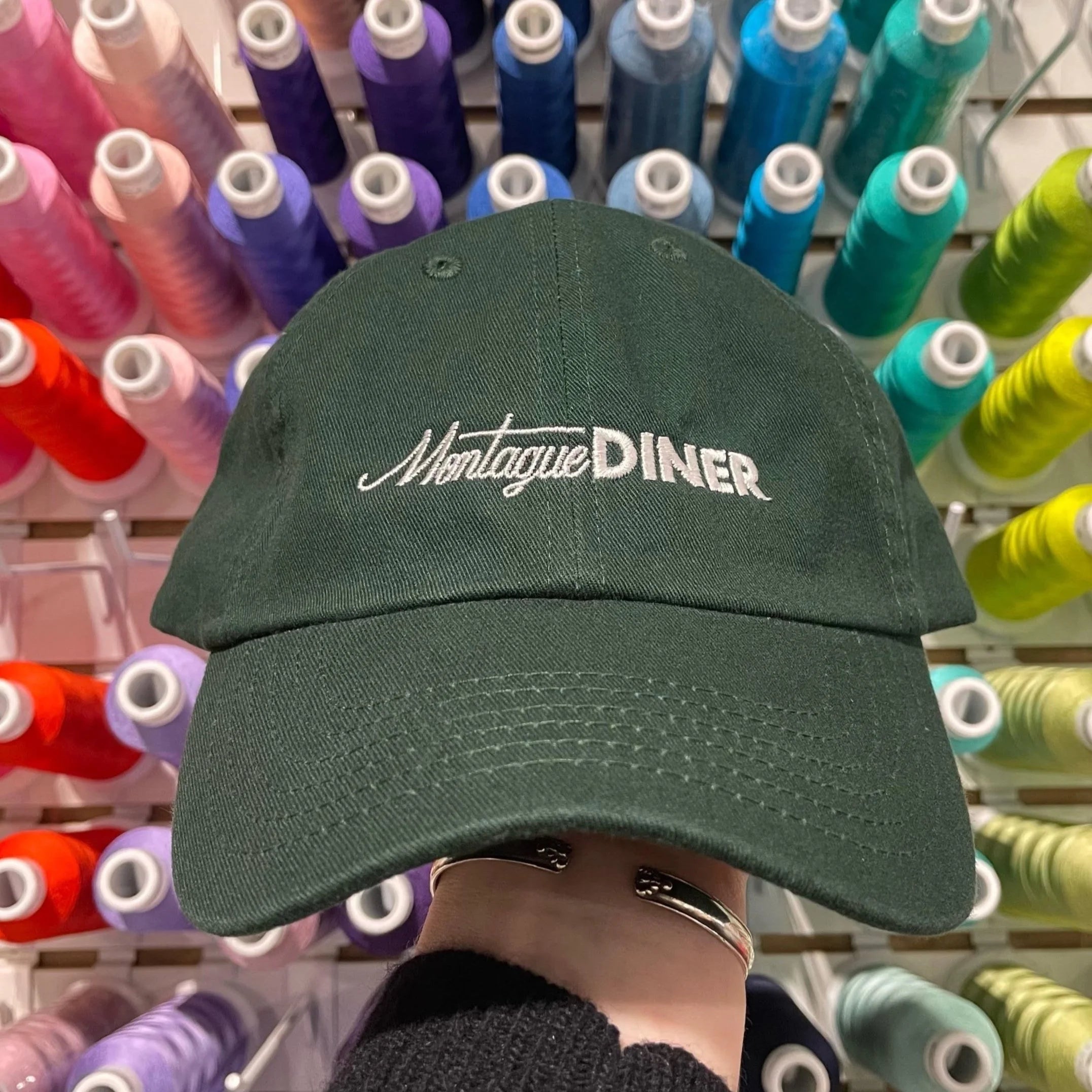 Montague Diner Forest Green Hat