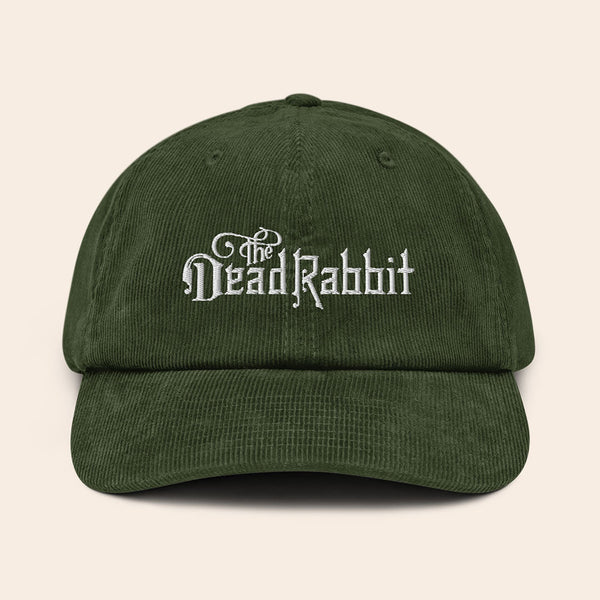 The Dead Rabbit Embroidered Logo Corduroy Cap