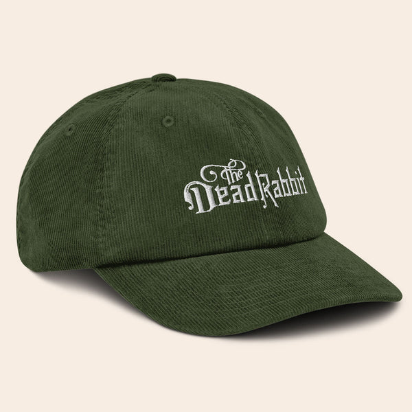 The Dead Rabbit Embroidered Logo Corduroy Cap