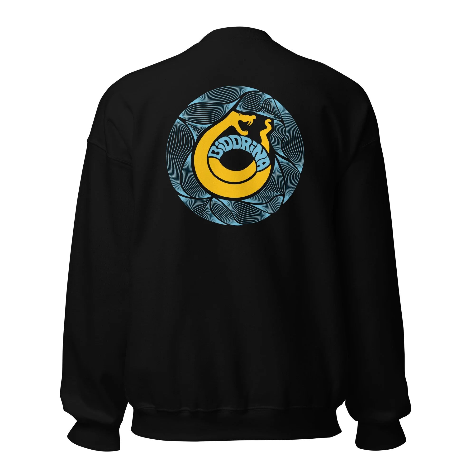 Biddrina's Sweatshirt, Yellow & Blue