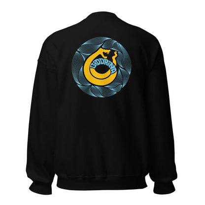 Biddrina's Sweatshirt, Yellow & Blue