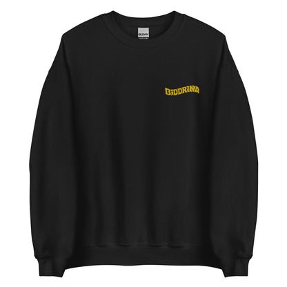 Biddrina's Sweatshirt, Yellow & Blue